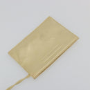 PRADA Hand Bag Vinyl Gold Auth bs36756-21