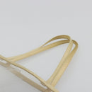 PRADA Hand Bag Vinyl Gold Auth bs36756-9
