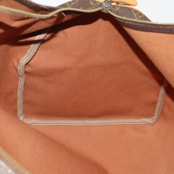 LOUIS VUITTON Monogram Keepall 55 Boston Bag M41424 LV Auth bs36758