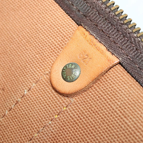LOUIS VUITTON Monogram Keepall 55 Boston Bag M41424 LV Auth bs36758