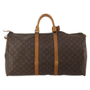 LOUIS VUITTON Monogram Keepall 55 Boston Bag M41424 LV Auth bs36758-2