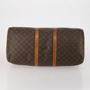 LOUIS VUITTON Monogram Keepall 55 Boston Bag M41424 LV Auth bs36758-5