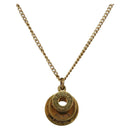 CELINE Necklace Metal Gold Auth bs36760-1