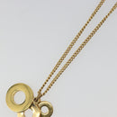 CELINE Necklace Metal Gold Auth bs36760-10