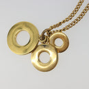CELINE Necklace Metal Gold Auth bs36760-13