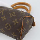 LOUIS VUITTON Monogram Mini Speedy Hand Bag M41534 LV Auth bs36762-12