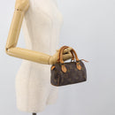 LOUIS VUITTON Monogram Mini Speedy Hand Bag M41534 LV Auth bs36762-18