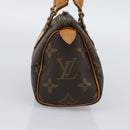 LOUIS VUITTON Monogram Mini Speedy Hand Bag M41534 LV Auth bs36762-4