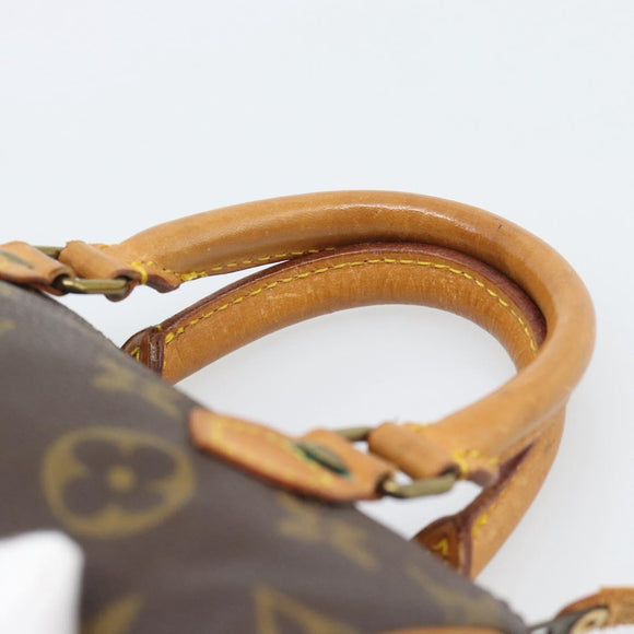LOUIS VUITTON Monogram Mini Speedy Hand Bag M41534 LV Auth bs36762