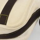 LOUIS VUITTON Antigua Buzas PM Bag Canvas White Brown M40042 LV Auth bs36763-16