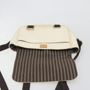 LOUIS VUITTON Antigua Buzas PM Bag Canvas White Brown M40042 LV Auth bs36763-10