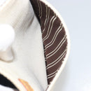 LOUIS VUITTON Antigua Buzas PM Bag Canvas White Brown M40042 LV Auth bs36763-23
