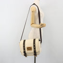 LOUIS VUITTON Antigua Buzas PM Bag Canvas White Brown M40042 LV Auth bs36763-24
