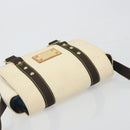 LOUIS VUITTON Antigua Buzas PM Bag Canvas White Brown M40042 LV Auth bs36763-6