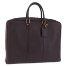 LOUIS VUITTON Taiga Porte Documents Voyage Bag Acajou M30635 LV Auth bs36765-1