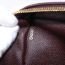 LOUIS VUITTON Taiga Porte Documents Voyage Bag Acajou M30635 LV Auth bs36765-12