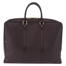 LOUIS VUITTON Taiga Porte Documents Voyage Bag Acajou M30635 LV Auth bs36765-2