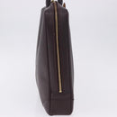 LOUIS VUITTON Taiga Porte Documents Voyage Bag Acajou M30635 LV Auth bs36765-5