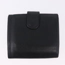CHANEL New Travel Line Wallet Caviar Skin Leather 2 Set Black CC Auth bs36767-3