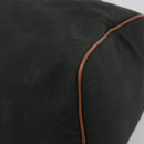 Christian Dior Honeycomb Canvas Hand Bag Nylon Black Gold Auth bs36771-10