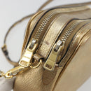 Miu Miu Shoulder Bag Leather Gold Auth bs36779A-20