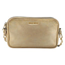 Miu Miu Shoulder Bag Leather Gold Auth bs36779A-13