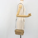 Miu Miu Shoulder Bag Leather Gold Auth bs36779A-25