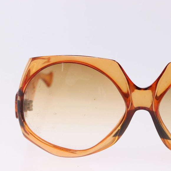 VERSACE Saint Laurent Sunglasses Plastic 2 Set Brown Auth bs36784