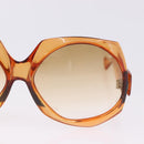VERSACE Saint Laurent Sunglasses Plastic 2 Set Brown Auth bs36784-13
