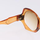 VERSACE Saint Laurent Sunglasses Plastic 2 Set Brown Auth bs36784-16