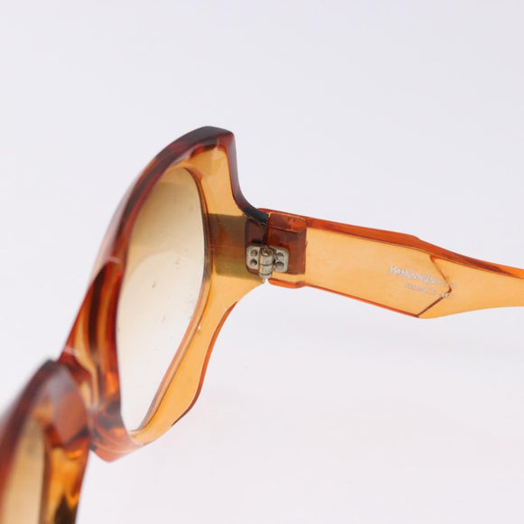 VERSACE Saint Laurent Sunglasses Plastic 2 Set Brown Auth bs36784