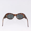 VERSACE Saint Laurent Sunglasses Plastic 2 Set Brown Auth bs36784-3