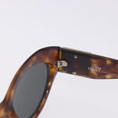 VERSACE Saint Laurent Sunglasses Plastic 2 Set Brown Auth bs36784-9