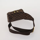 LOUIS VUITTON Damier Ebene Geronimos Shoulder Bag 2 Set N51994 LV Auth bs36785-14