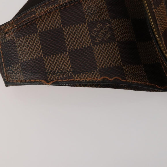 LOUIS VUITTON Damier Ebene Geronimos Shoulder Bag 2 Set N51994 LV Auth bs36785