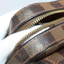 LOUIS VUITTON Damier Ebene Geronimos Shoulder Bag 2 Set N51994 LV Auth bs36785-19