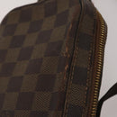 LOUIS VUITTON Damier Ebene Geronimos Shoulder Bag 2 Set N51994 LV Auth bs36785-7