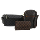 LOUIS VUITTON Monogram Shoulder Bag 3 Set LV Auth bs36789-1