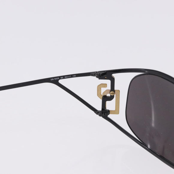 DOLCE&GABBANA PRADA Sunglasses Metal 2 Set Black Brown Auth bs36790