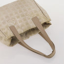 CHANEL New Travel Line Tote Bag Canvas 3 Set Black White CC Auth bs36791-19