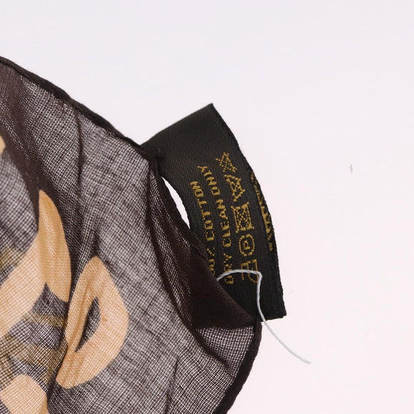 LOUIS VUITTON Monogram Graffiti Scarf Brown LV Auth bs36792V
