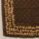 LOUIS VUITTON Monogram Graffiti Scarf Brown LV Auth bs36792V-4