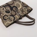 Salvatore Ferragamo Shoulder Bag Canvas 2 Set Black Brown Auth bs36793-13