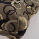 Salvatore Ferragamo Shoulder Bag Canvas 2 Set Black Brown Auth bs36793-16