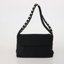 Salvatore Ferragamo Shoulder Bag Canvas 2 Set Black Brown Auth bs36793-2