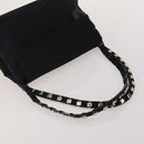 Salvatore Ferragamo Shoulder Bag Canvas 2 Set Black Brown Auth bs36793-5