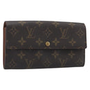 LOUIS VUITTON Monogram Portefeuille Sarah Long Wallet M61734 LV Auth bs36802-1