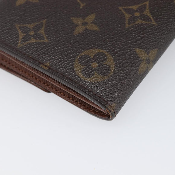 LOUIS VUITTON Monogram Portefeuille Sarah Long Wallet M61734 LV Auth bs36802