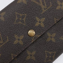 LOUIS VUITTON Monogram Portefeuille Sarah Long Wallet M61734 LV Auth bs36802-17