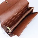 LOUIS VUITTON Monogram Portefeuille Sarah Long Wallet M61734 LV Auth bs36802-8
